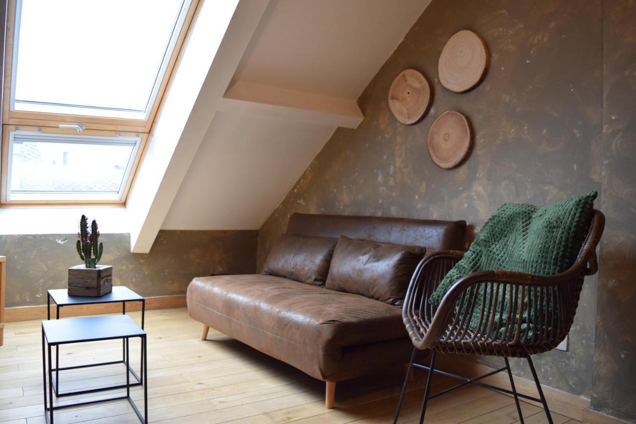 Le Patio Belle Maison En Plein Centre Ville, Avec Grande Terrasse Au Calme Bastogne Exterior foto